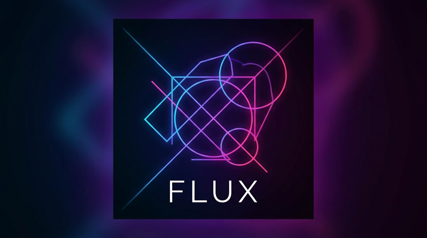 AI minimalist electronic music album cover