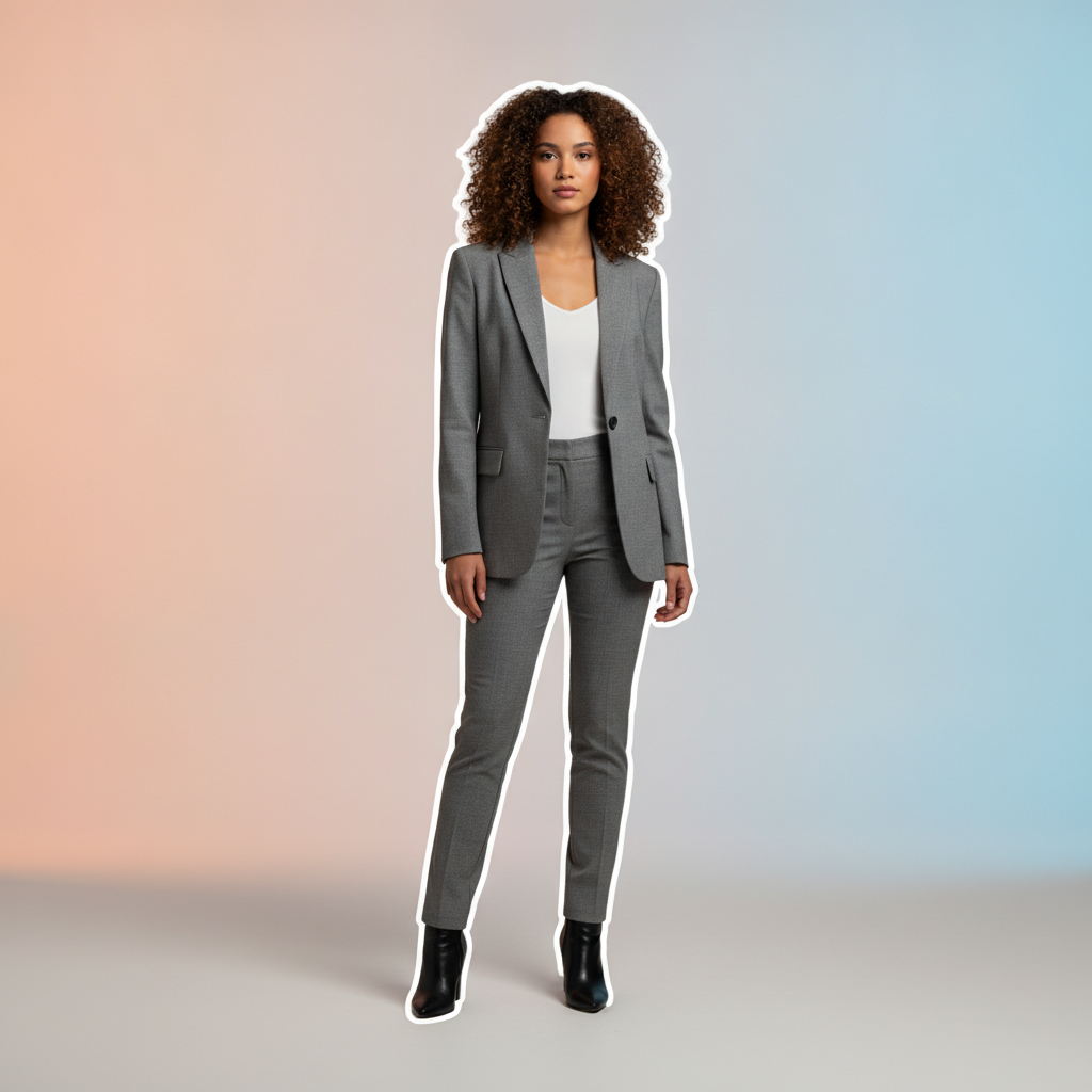 Automated background replacement in AI-assisted image editing with seamless blending