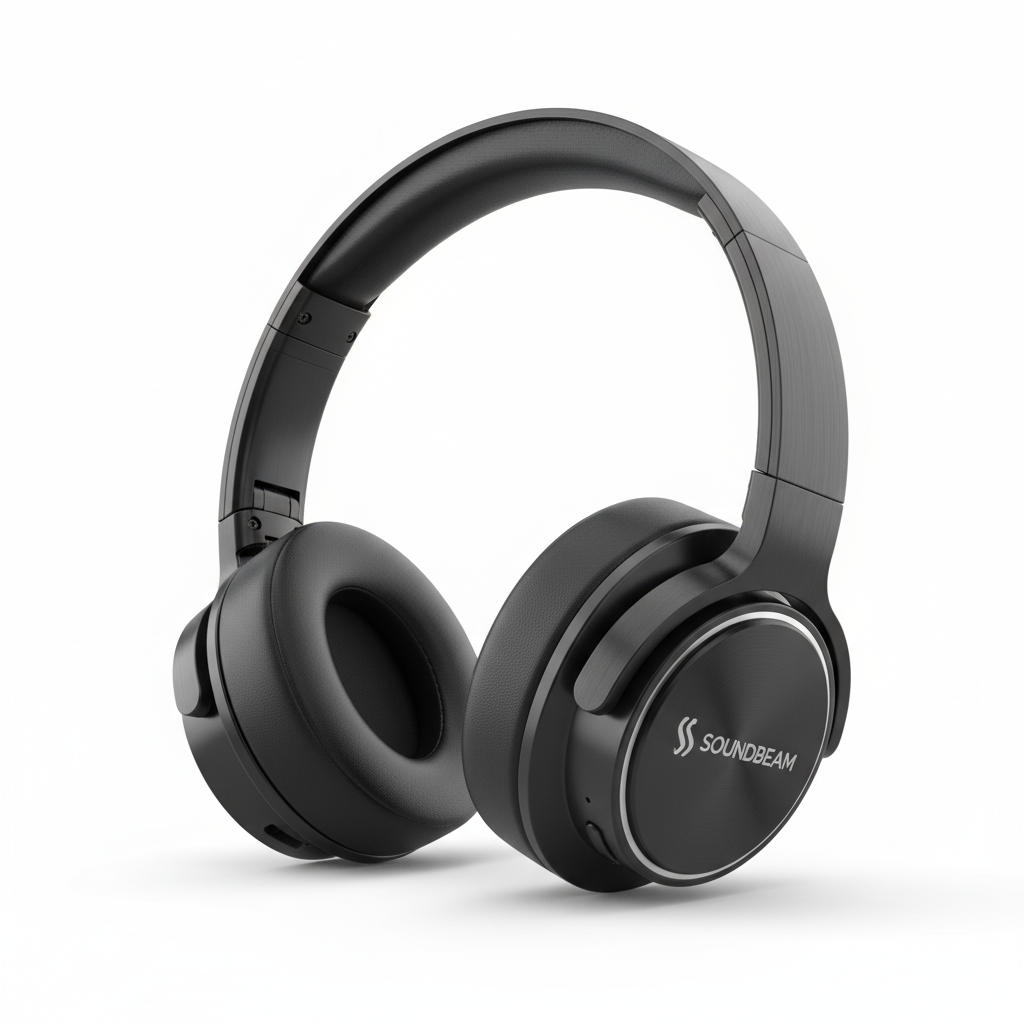 AI images for e-commerce hero — premium wireless headphones product photo on pure white seamless background, professional studio lighting with soft shadows, ultra sharp 4K detail, Amazon-style marketplace-ready hero shot for online stores