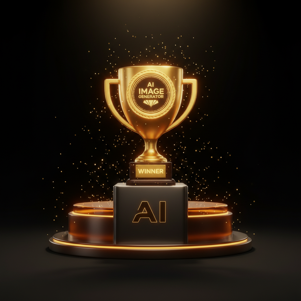 AI image generator vs Grok AI pricing visualization — modern infographic showing free AI image generator tier with unlimited basic generations vs Grok AI requiring X Premium subscription at 8 dollars per month, gold and dark theme, AI image generator alternative to Grok cost showdown