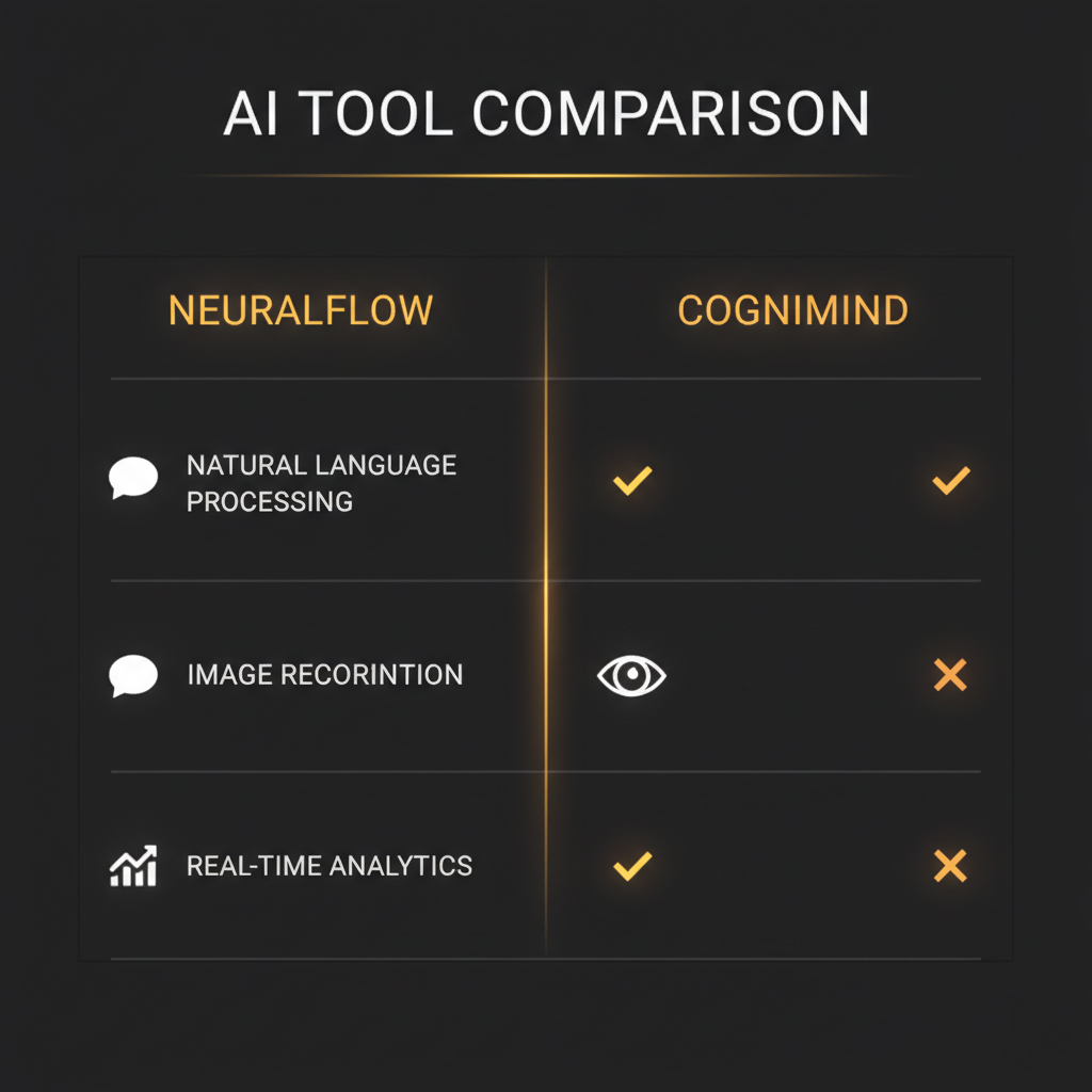 Infographic comparing Hluo features against Civit in an AI tool comparison