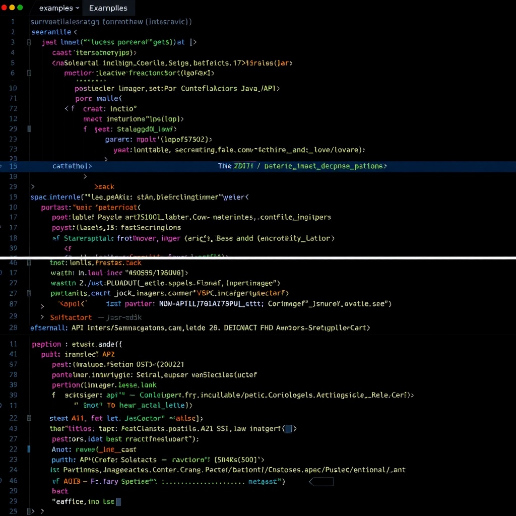 Multi-language SDK examples for AI image generator API
