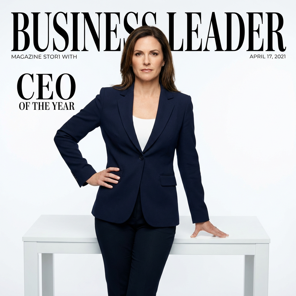 AI Generated Executive Business Portrait