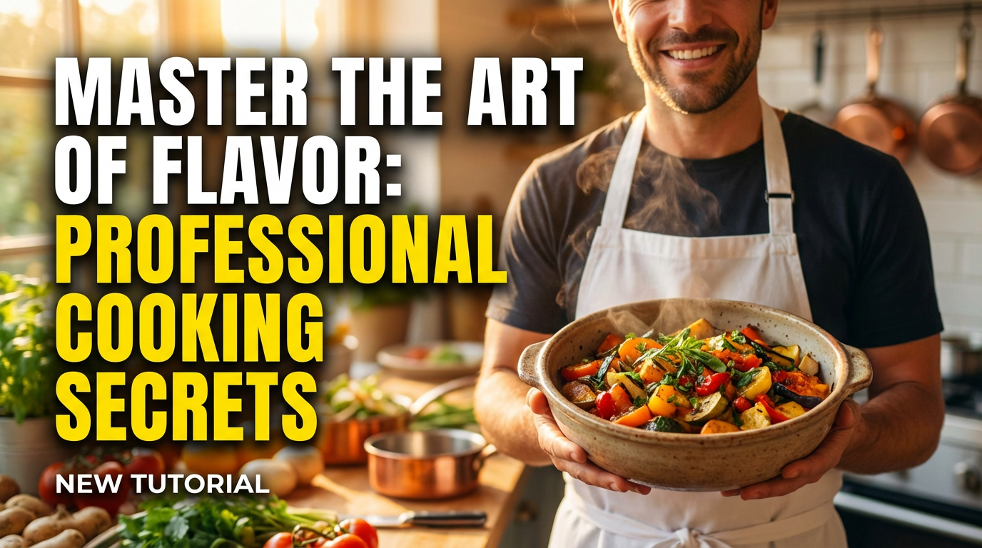 AI Thumbnail Generator - Cooking Tutorial