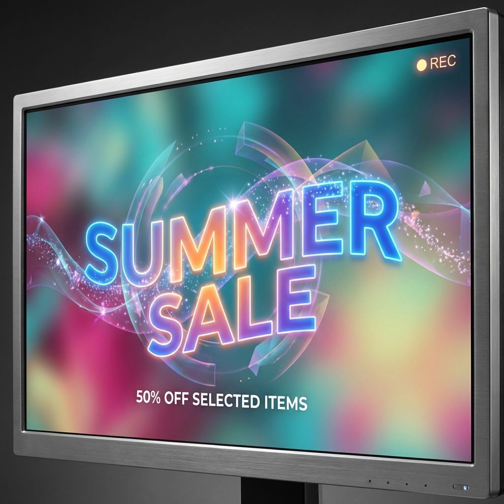 Professional marketing video frame with motion graphics by Banananano2 AI