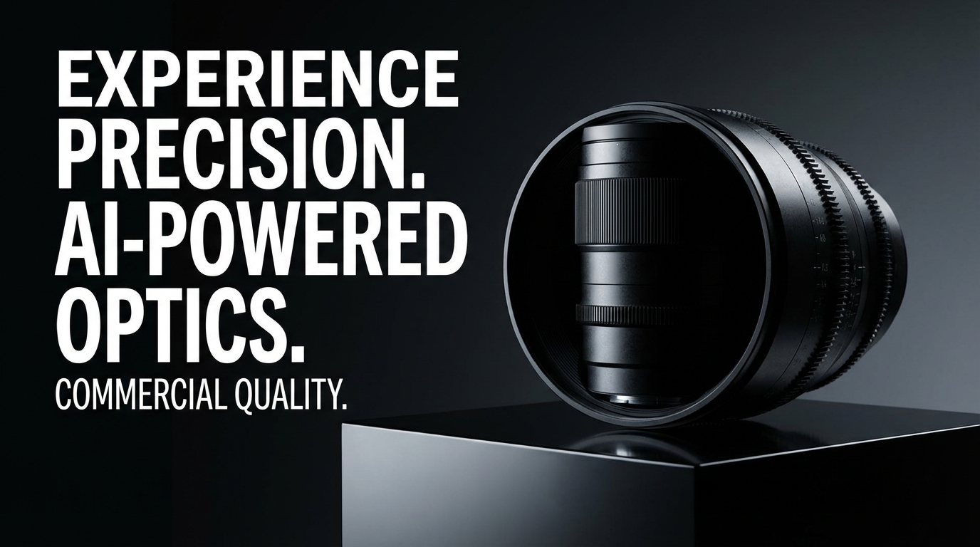 Professional AI-generated product showcase with dramatic studio lighting in 4K