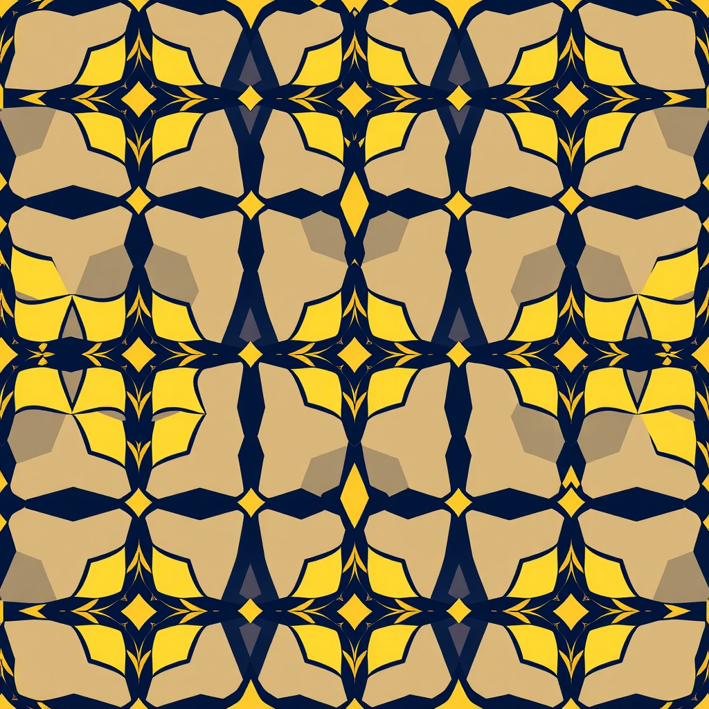 Geometric Art Deco seamless pattern generated with AI pattern maker