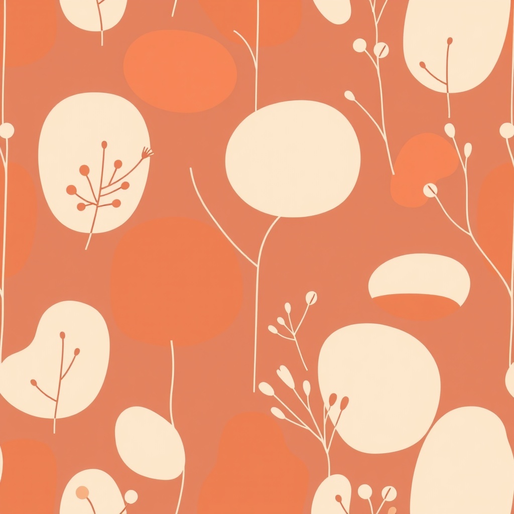 Minimalist abstract seamless pattern made with AI texture generator